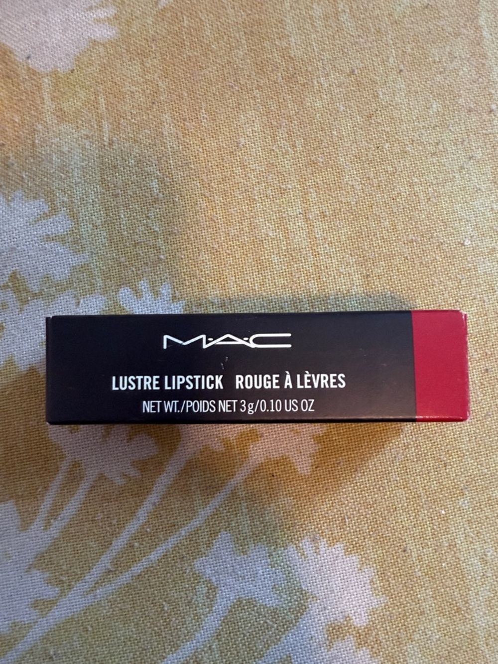 MAC Cosmetics Lustre Lipstick - Deep Rose Red- 502